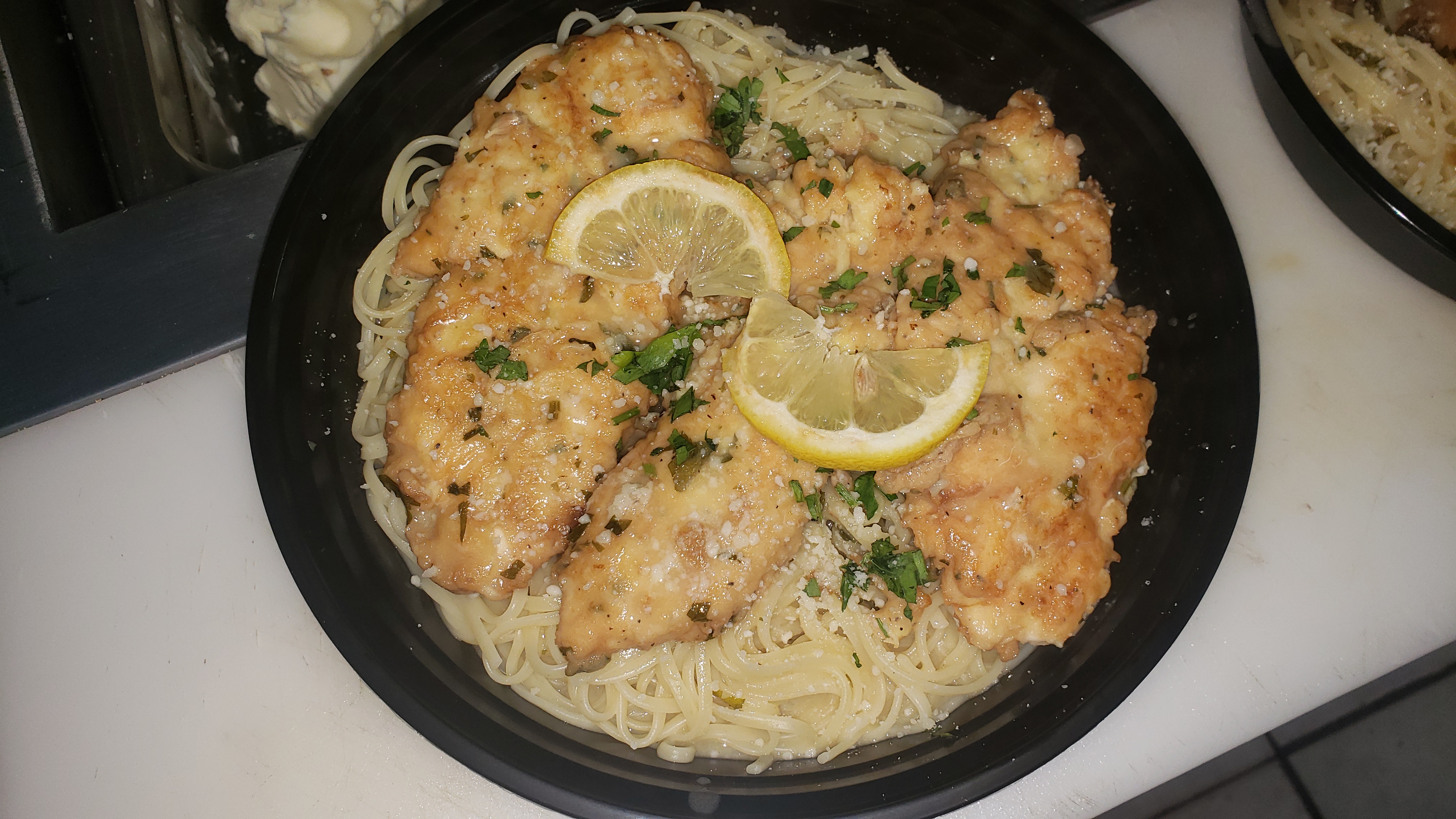 Order Chicken Francese food online from Southampton Pizzeria & Restaurant store, Southampton on bringmethat.com