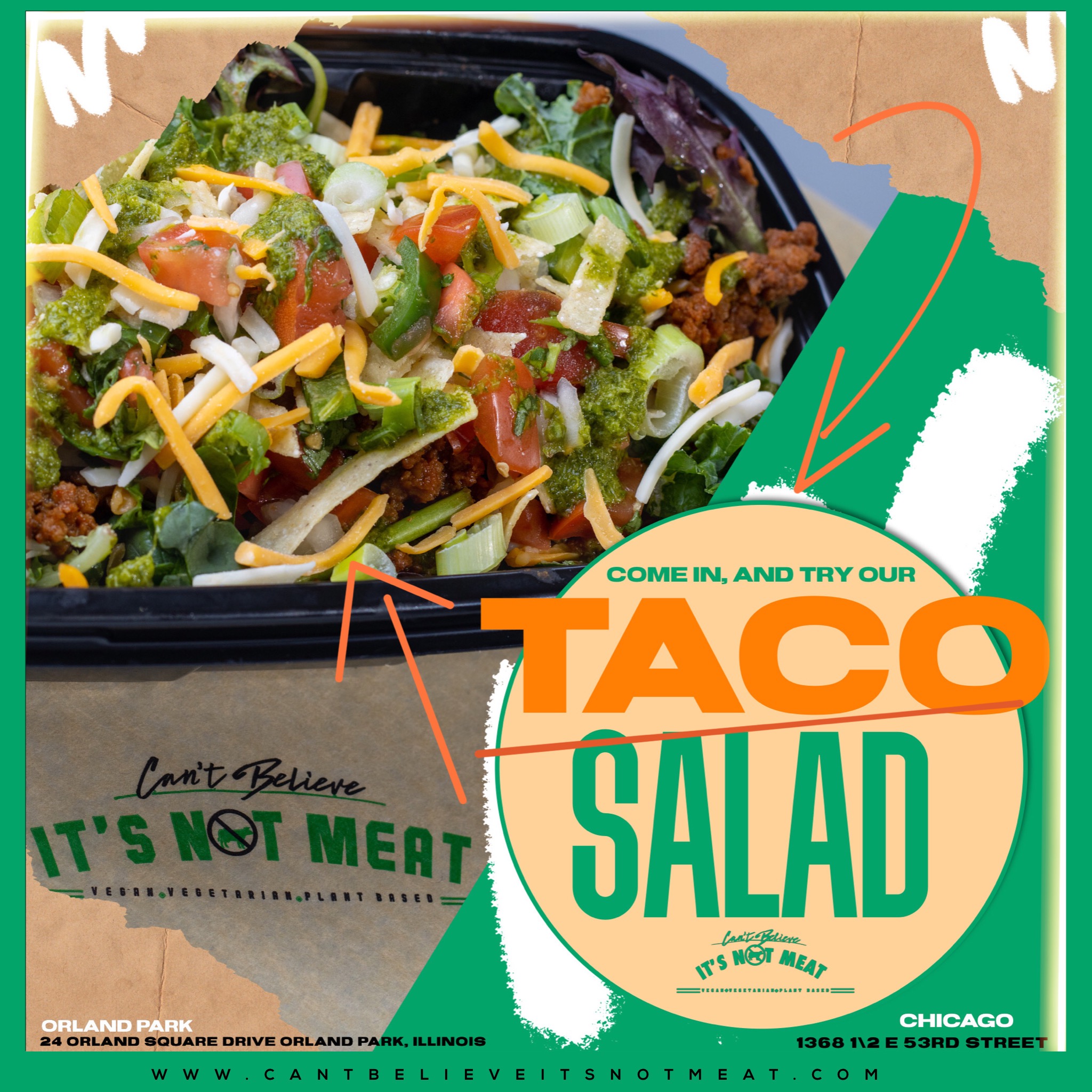 Order Southwest Taco Salad food online from Hydepark store, Chicago on bringmethat.com
