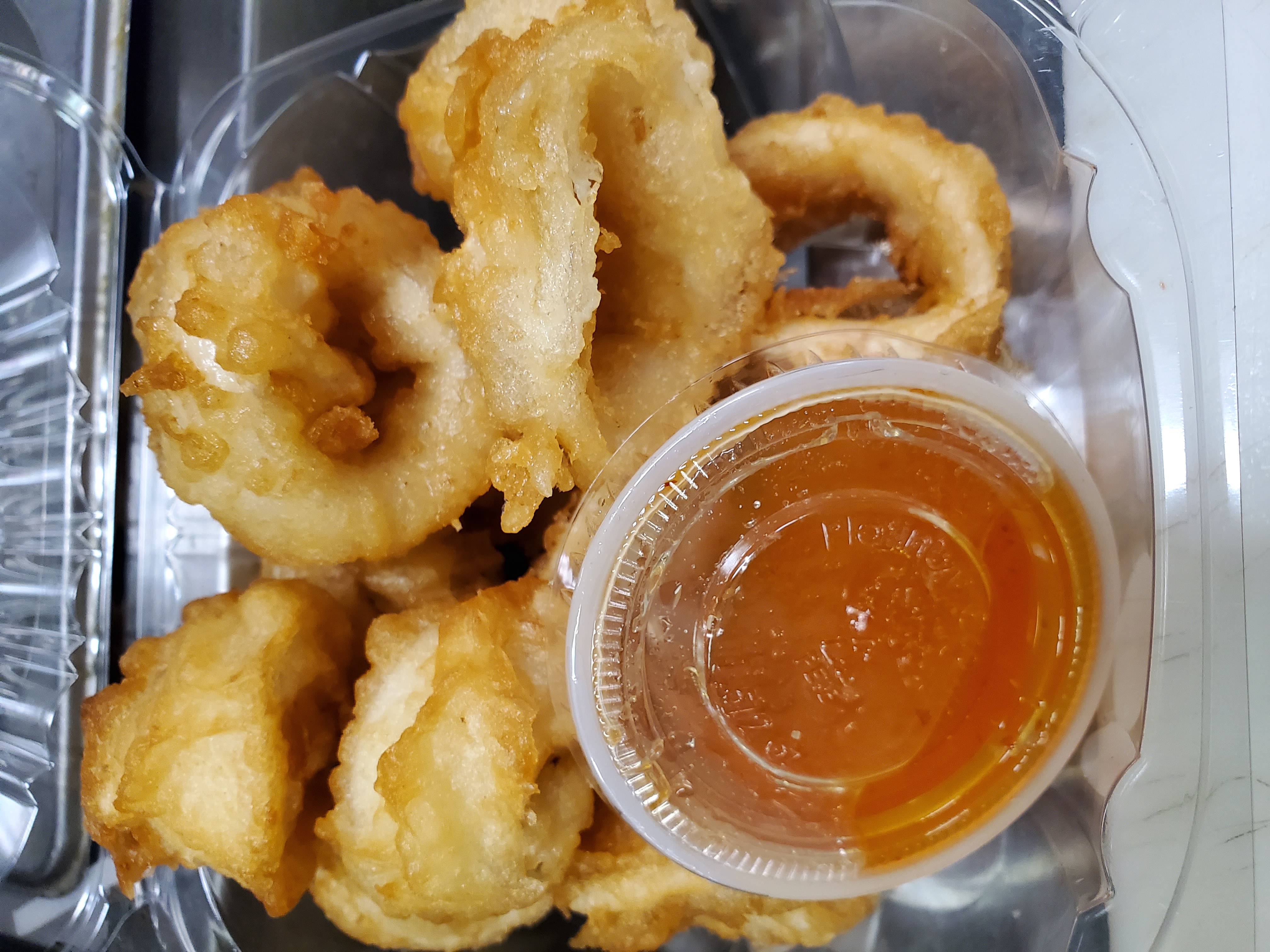 Order Fried Calamari food online from Pick Thai To Go store, Crofton on bringmethat.com