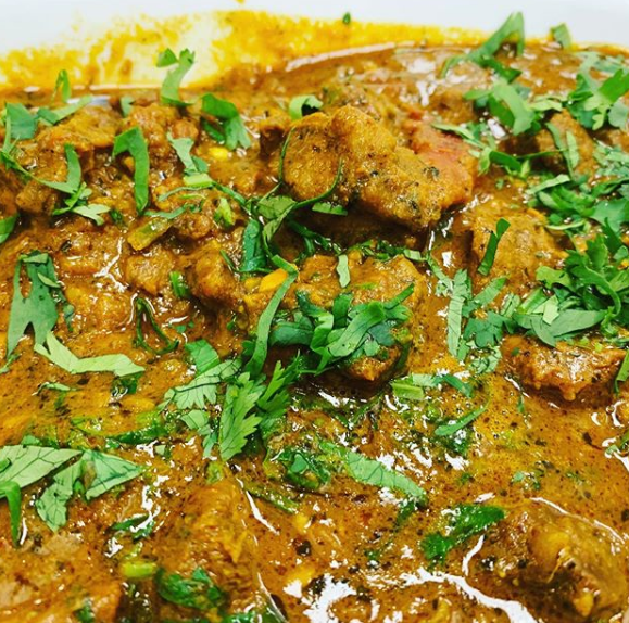 Order Lamb Coconut Curry food online from Curry Out store, Clovis on bringmethat.com