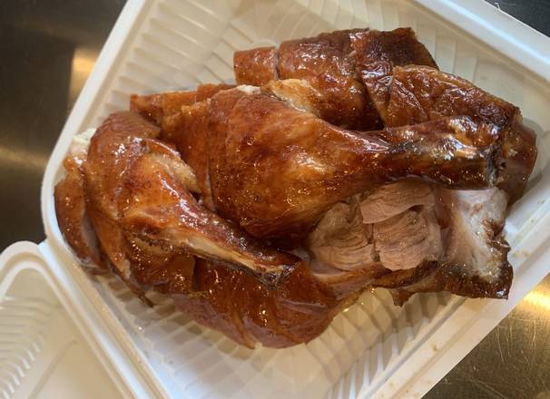 Order Famous Roasted Duck(half)半只烧鸭 food online from Do Eat Restaurant store, San Francisco  on bringmethat.com