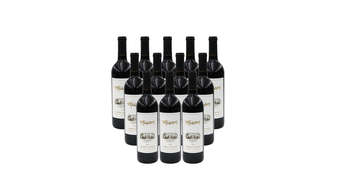 Order Misson Cabernet Sauvignon, 2018, Case of 12 - 750mL red wine (14.0% ABV) food online from Raindrop Wine store, Livermore on bringmethat.com