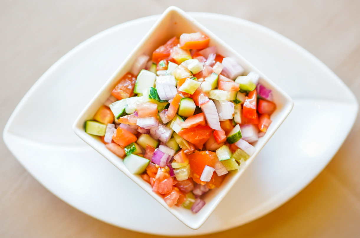 Order Salad Shirazi food online from Yas Restaurant store, San Jose on bringmethat.com