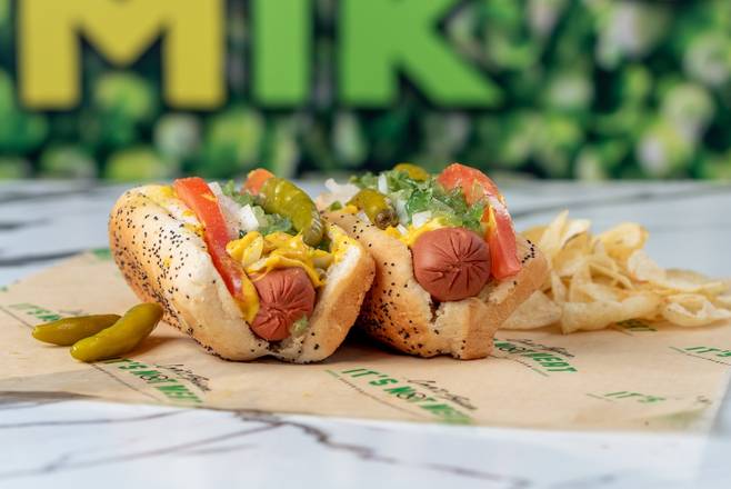 Order CHICAGO ST. HOT DOG food online from Cant Believe It Not Meat store, Chicago on bringmethat.com