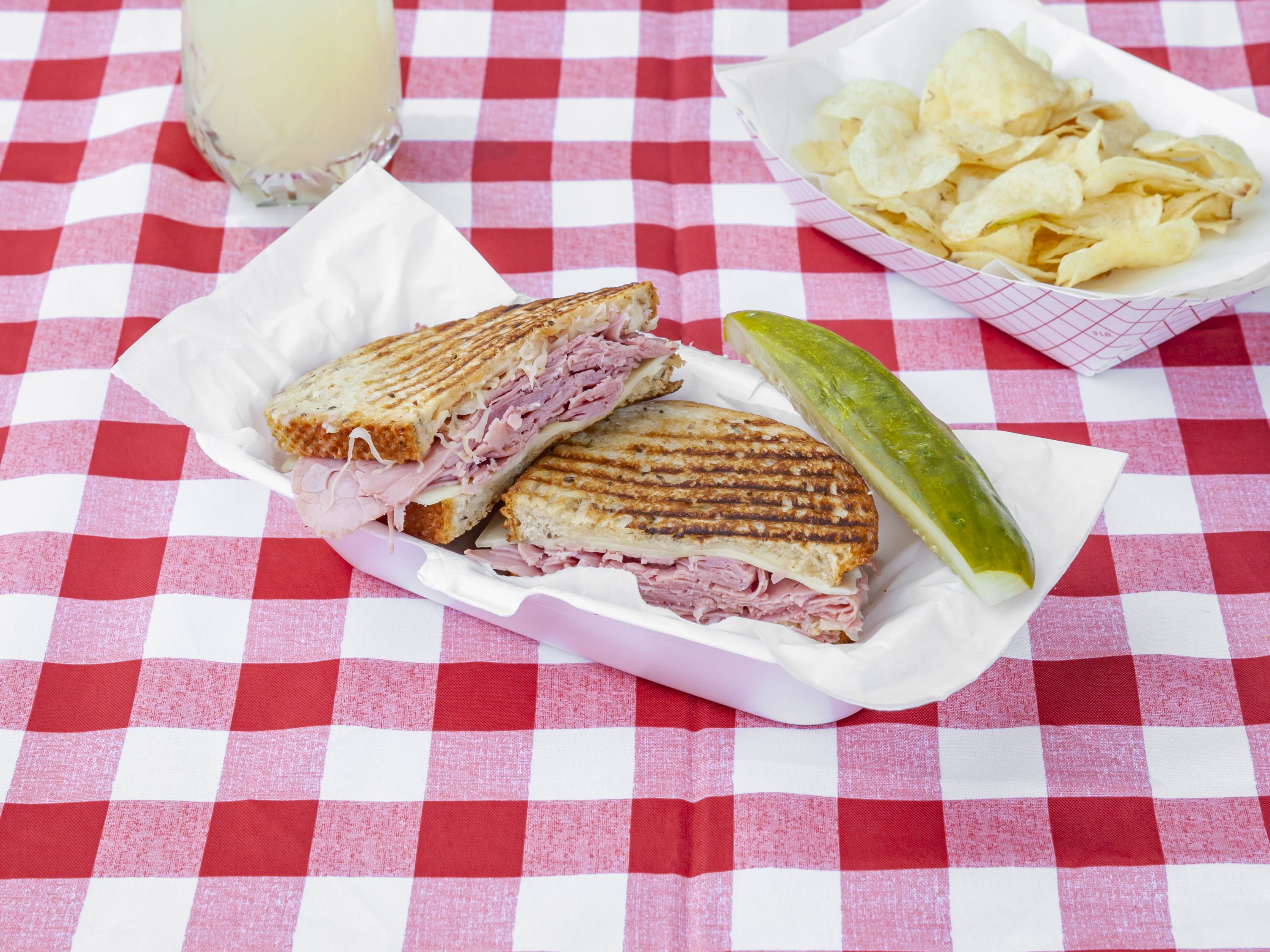 Order Reuben Panini food online from Bob-O-Rino's Subs store, Chicago on bringmethat.com