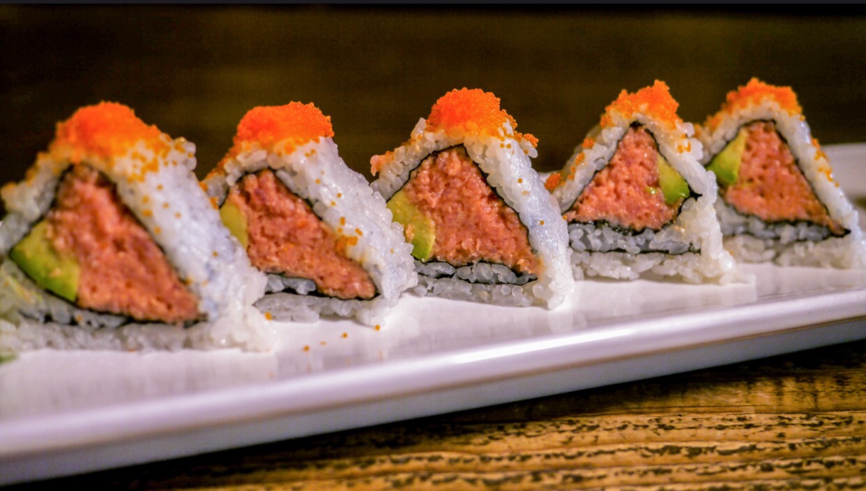 Order Tribeca Roll food online from Zutto Japanese American Pub store, New York on bringmethat.com