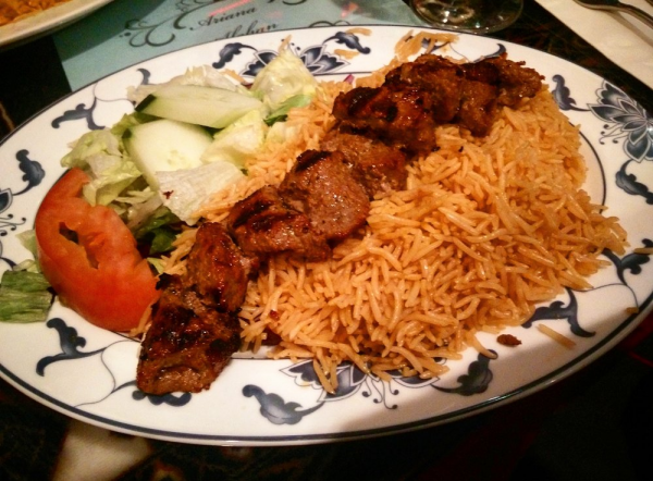 Order Lamb Tikka Kebab food online from Ariana Afghan Restaurant store, New York on bringmethat.com