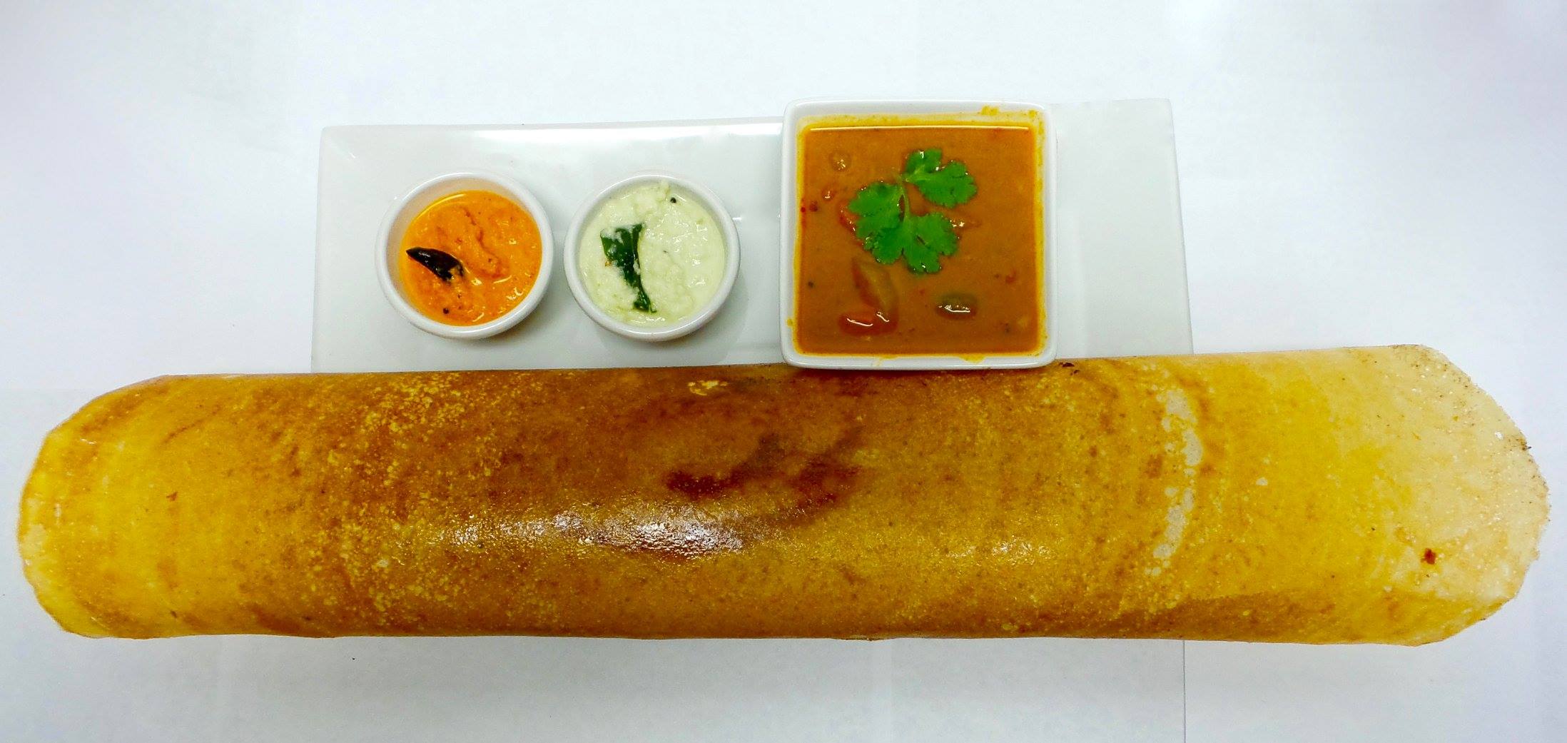 Order Plain Dosa food online from India Cafe store, White Plains on bringmethat.com