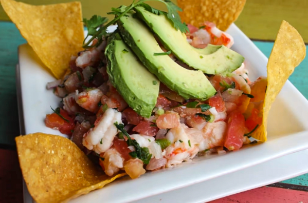 Order Shrimp Ceviche food online from Cantina Louie store, Asheville on bringmethat.com