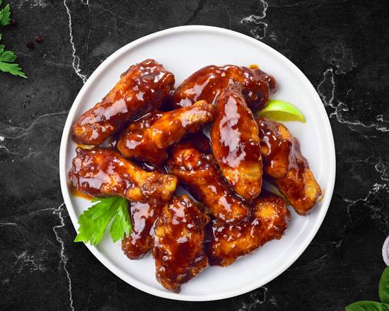 Order Blazin' BBQ Wings  food online from Firestone Wings store, Indianapolis on bringmethat.com