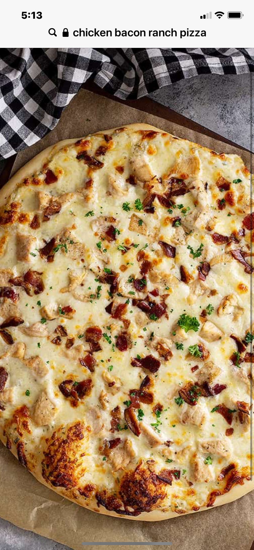 Order Chicken Bacon Ranch Pizza - Small food online from Il Forno store, Branchburg on bringmethat.com