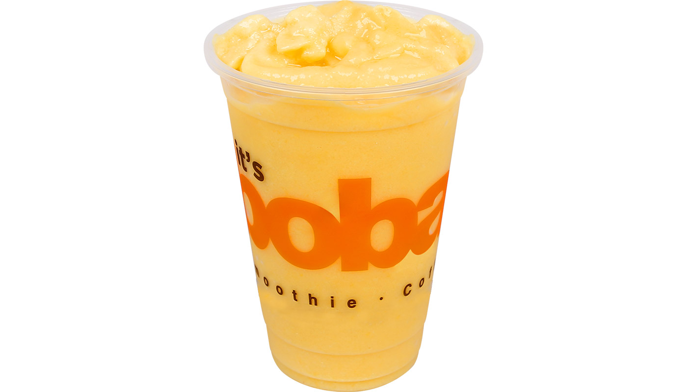 Order Peach Smoothie food online from Boba Time store, Los Angeles on bringmethat.com