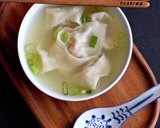 Order Wonton Soup (16 oz) food online from China Wok store, Gainesville on bringmethat.com