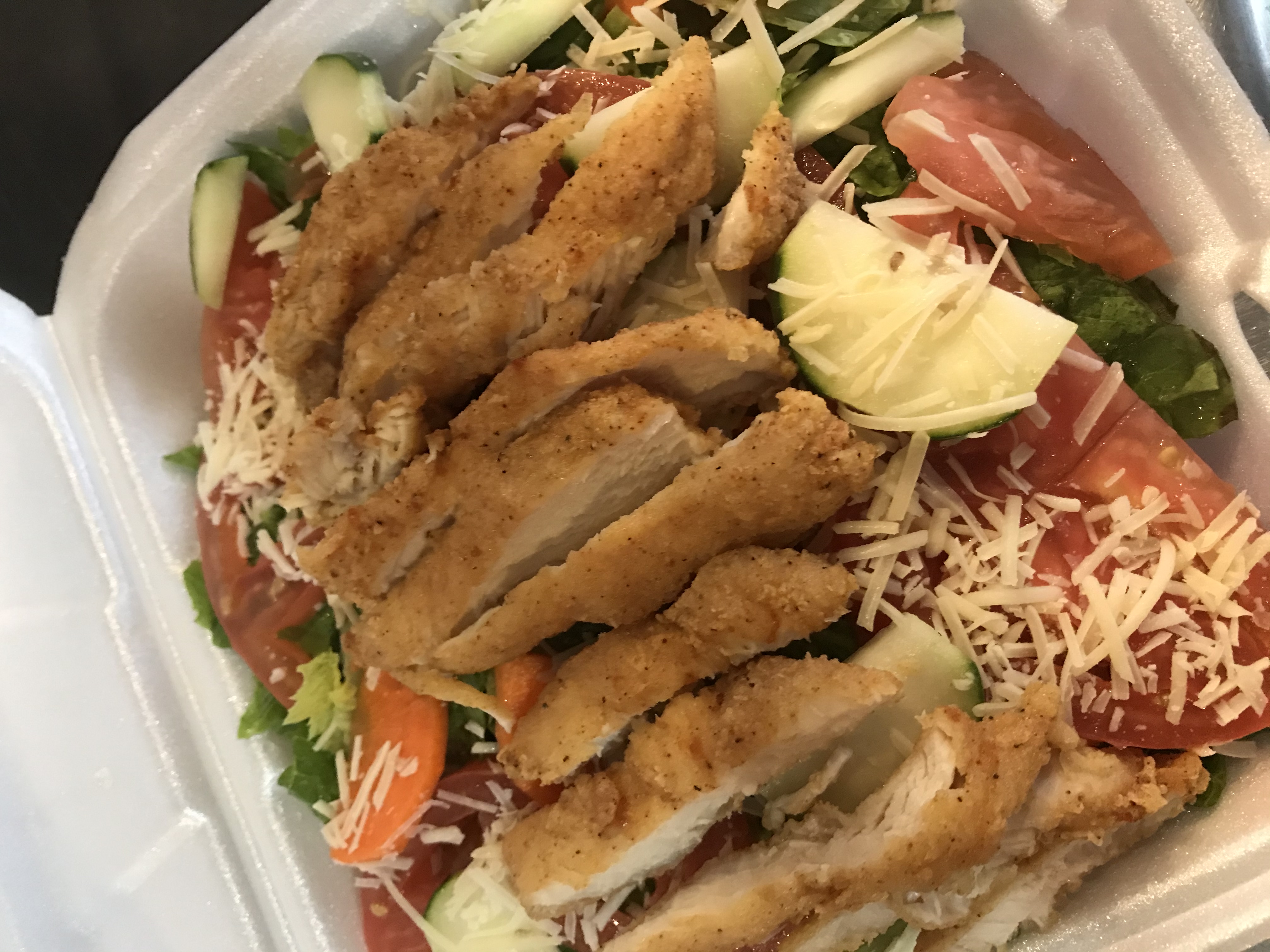 Order Crispy Chicken Salad food online from Atlanta Wings store, Philadelphia on bringmethat.com