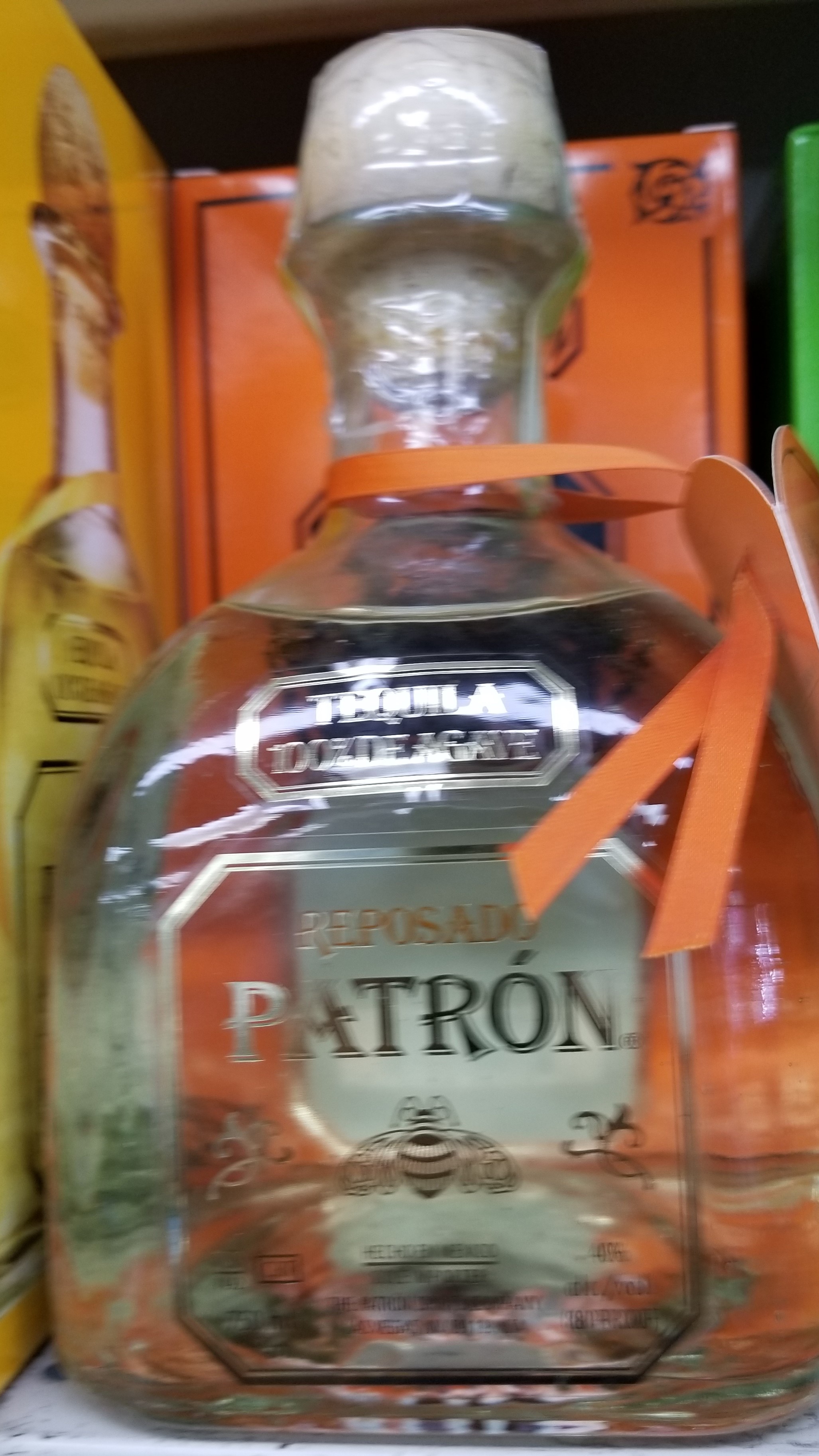 Order PATRON RESPOSADO food online from Bottles & More Liquor store, National City on bringmethat.com