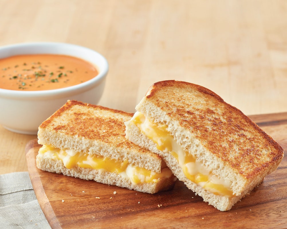 Order Custom Grilled Cheese + Tomato Soup food online from Kin & Co. Comfort Kitchen store, Boulder on bringmethat.com