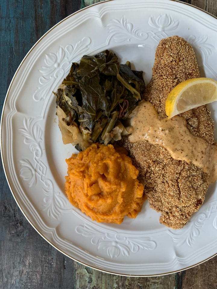 Order Low Country Catfish STG food online from South Restaurant And Jazz Club store, Philadelphia on bringmethat.com