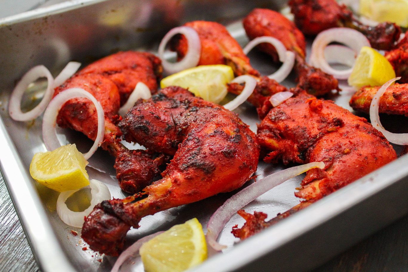 Order Tandoori Chicken food online from Five Rivers Indian Cuisine store, Daly City on bringmethat.com