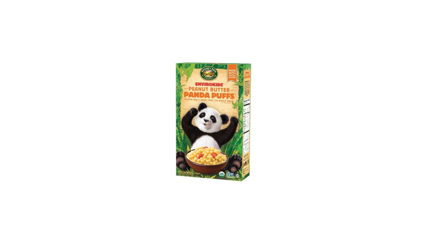 Order Panda Puff's Cereal Organic Nature's Path 10.6 oz. food online from Luv Mart store, Santa Cruz on bringmethat.com