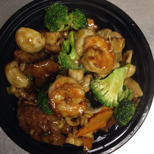 Order Triple Happiness food online from Hunan Garden store, Houston on bringmethat.com