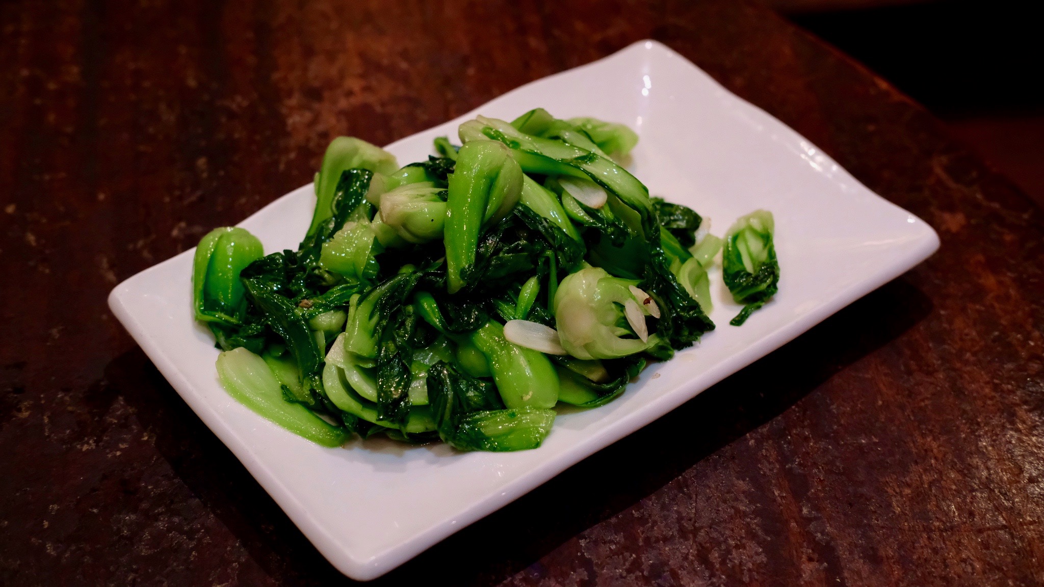 Order 807. Sauteed Bok Choy with Oyster Sauce Dinner food online from Ollie's To Go store, New York on bringmethat.com