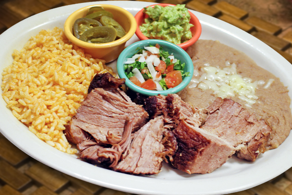 Order Carnitas San Miguel food online from Taqueria San Miguel store, Cathedral City on bringmethat.com