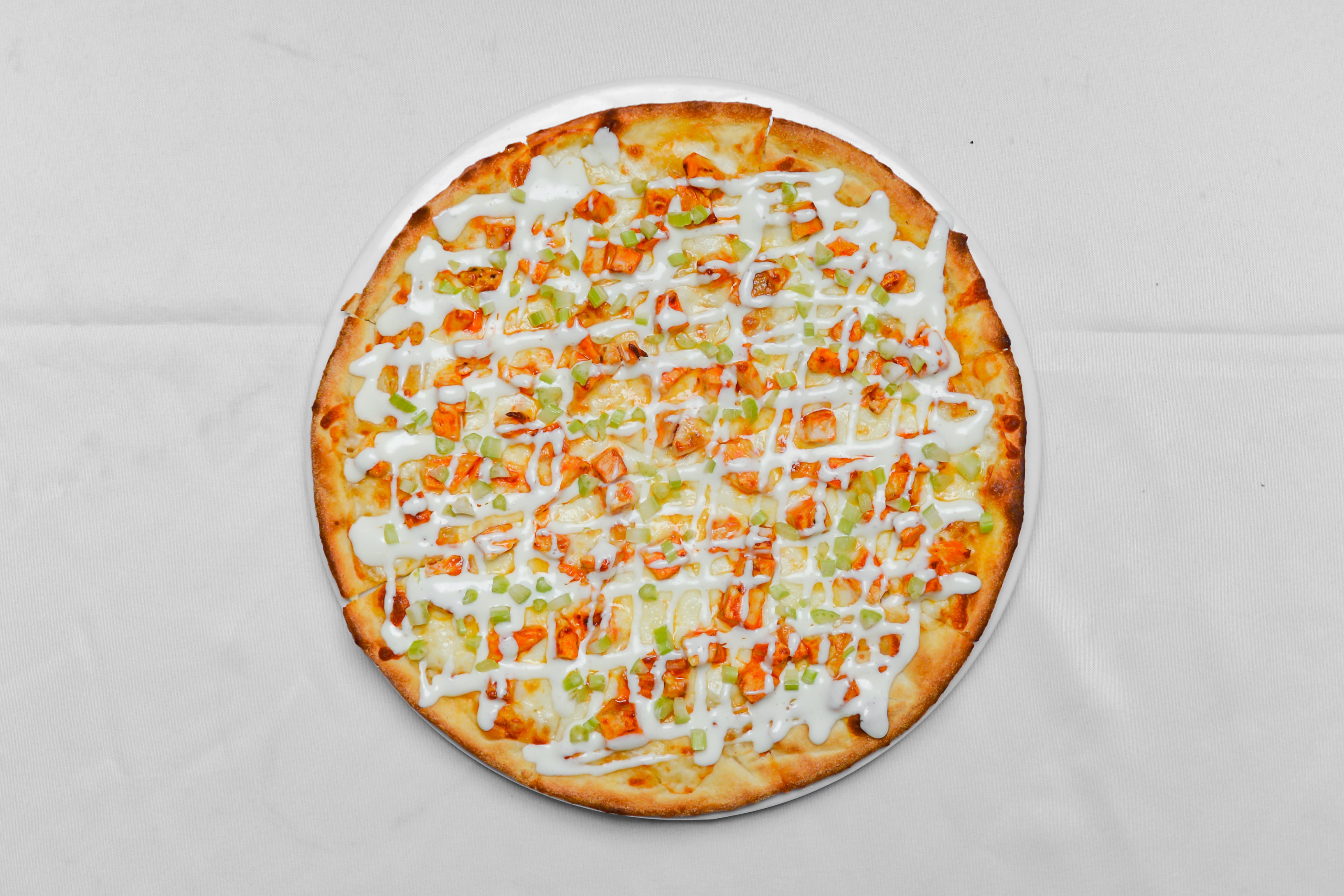 Order Buffalo Chicken Pizza - Personal 12" food online from Pizzeta Enoteca store, Livingston on bringmethat.com