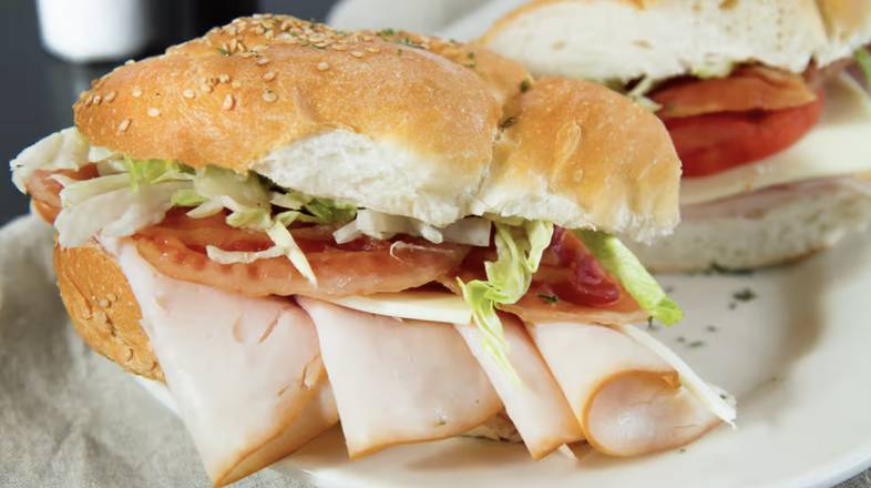 Order Turkey Bacon and American Sandwich food online from Comella's store, Needham on bringmethat.com