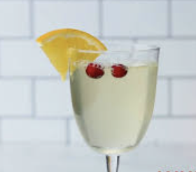 Order White Sangria Glass 8 oz. food online from Branded Saloon Catering store, Brooklyn on bringmethat.com