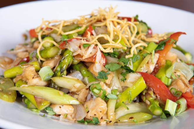 Order Eating Fit! Chicken Asparagus Stir Fry Bowl food online from Green Mill store, DULUTH on bringmethat.com