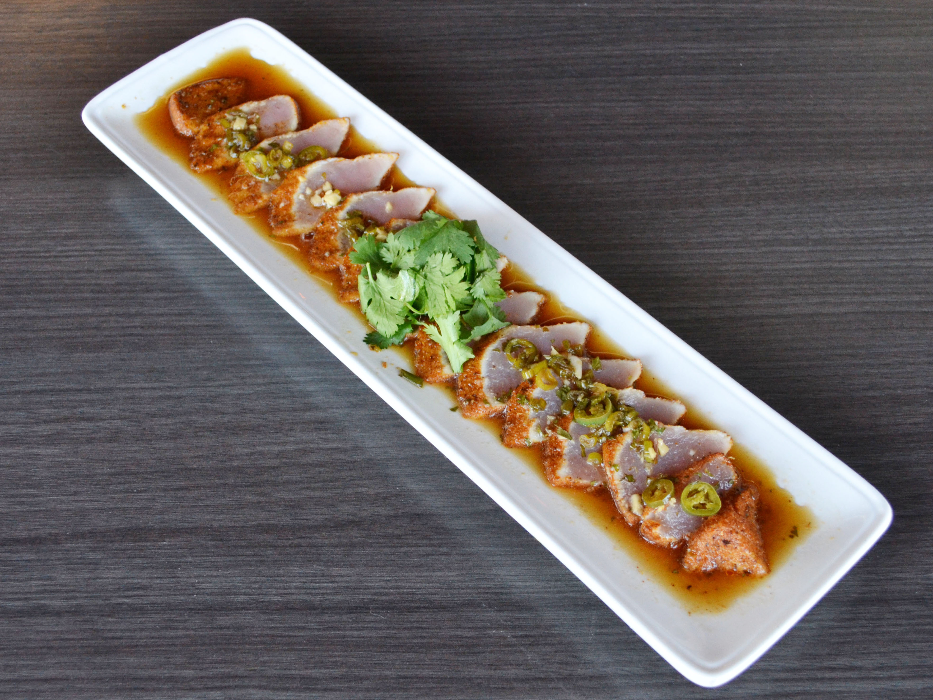 Order Tsunami Tataki food online from Sushi Lounge store, San Diego on bringmethat.com