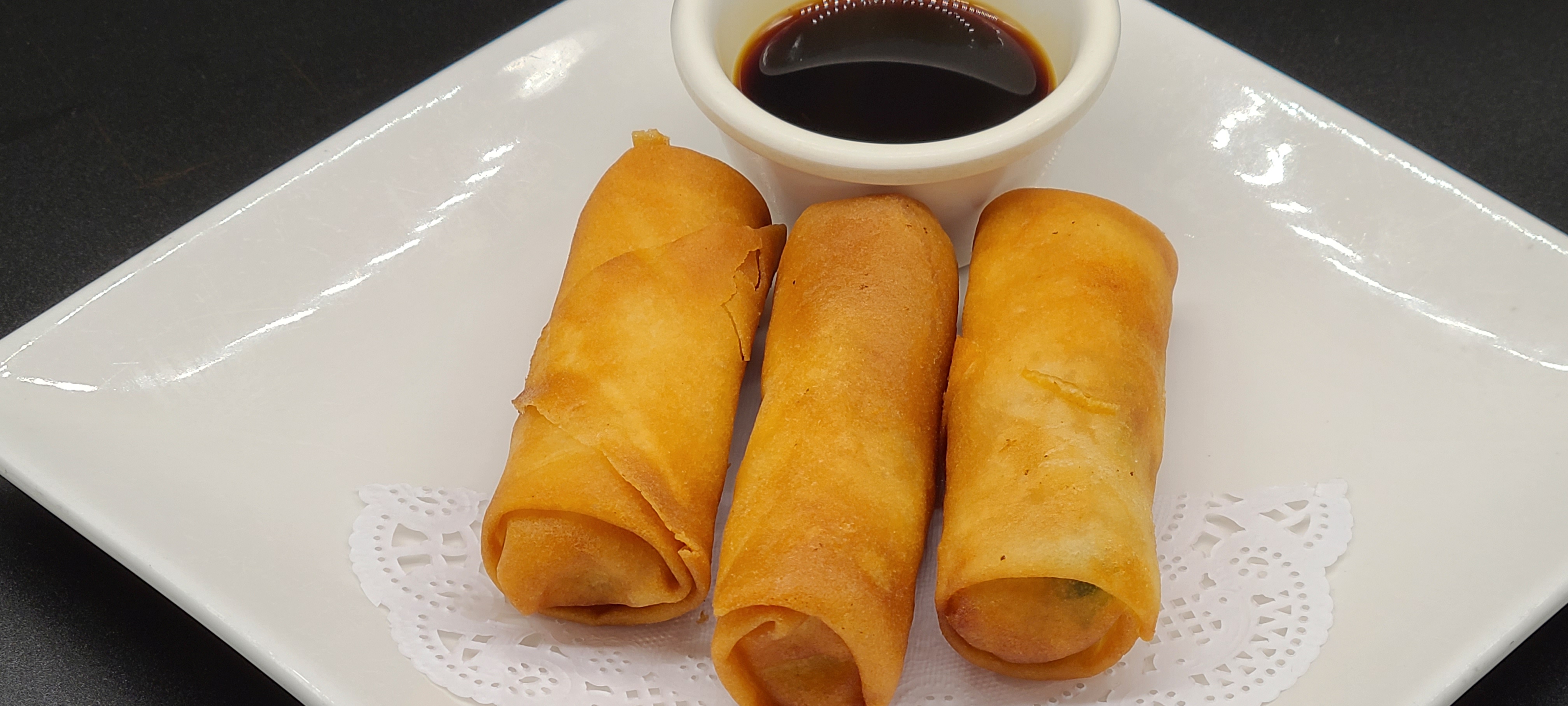 Order A16. Vegetable Spring Roll(4pcs) food online from Hello Sushi store, Fullerton on bringmethat.com