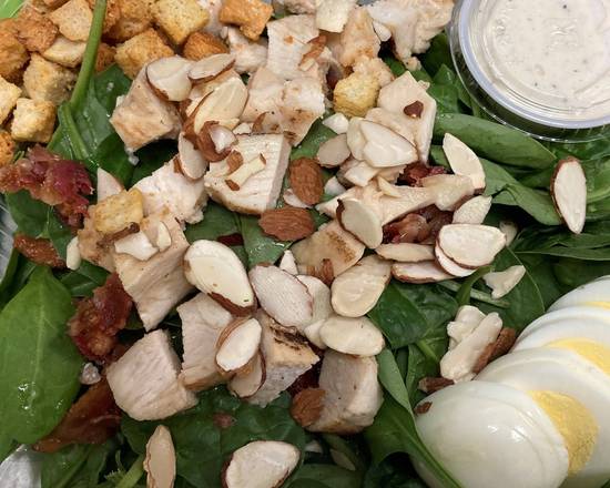 Order Spinach Chicken Salad food online from Pj Pizza, Coffee & Ice Cream store, Kentwood on bringmethat.com