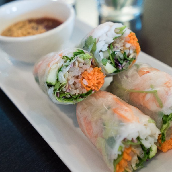 Order Fresh Spring Rolls with Shrimp food online from Chaba Thai Kitchen store, San Diego on bringmethat.com