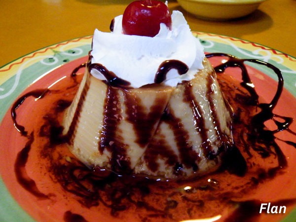 Order Flan food online from Poblano Mexican Restaurant store, Columbus on bringmethat.com