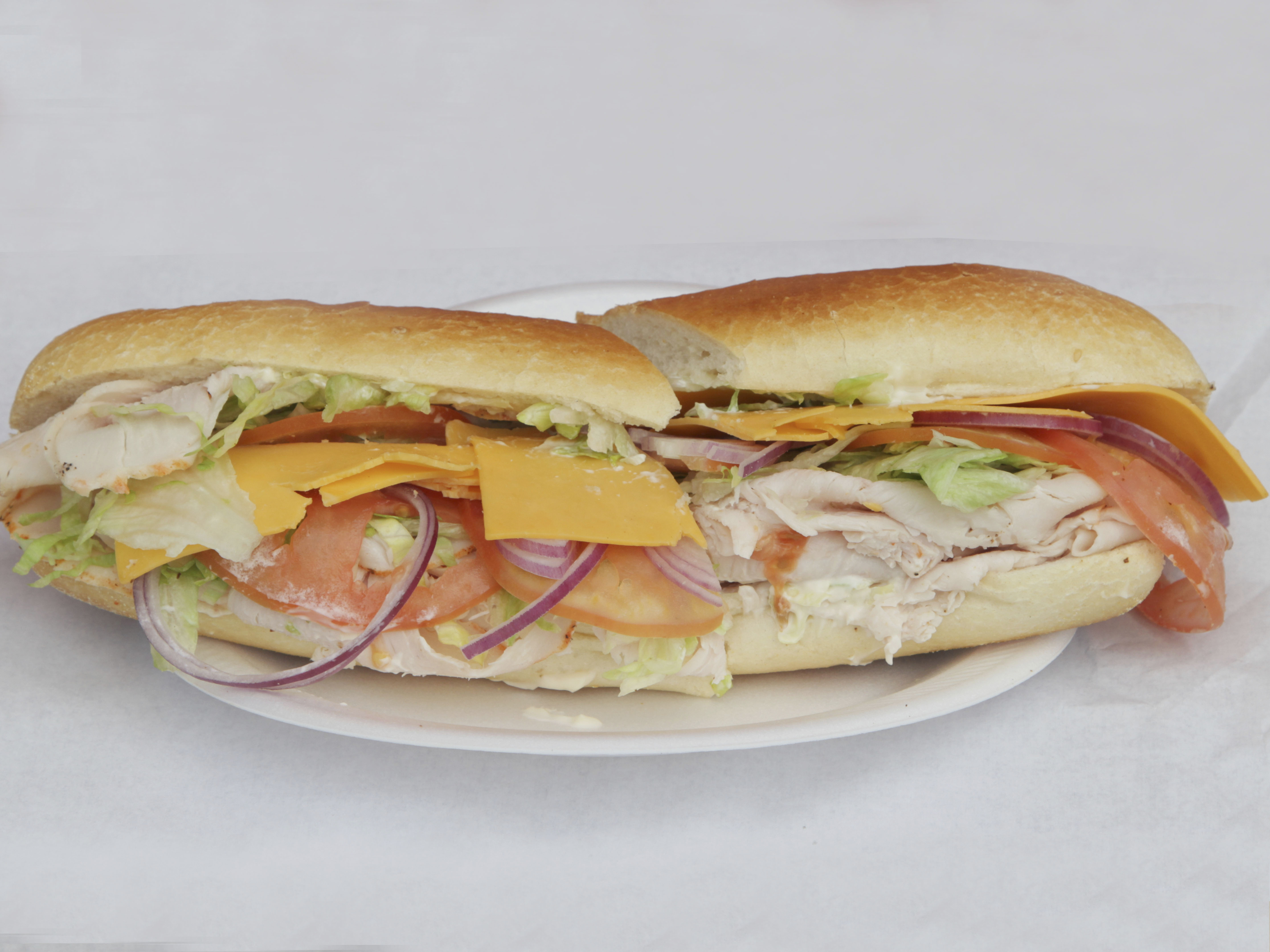 Order Turkey Club Sandwich food online from Crescent Deli store, Astoria on bringmethat.com