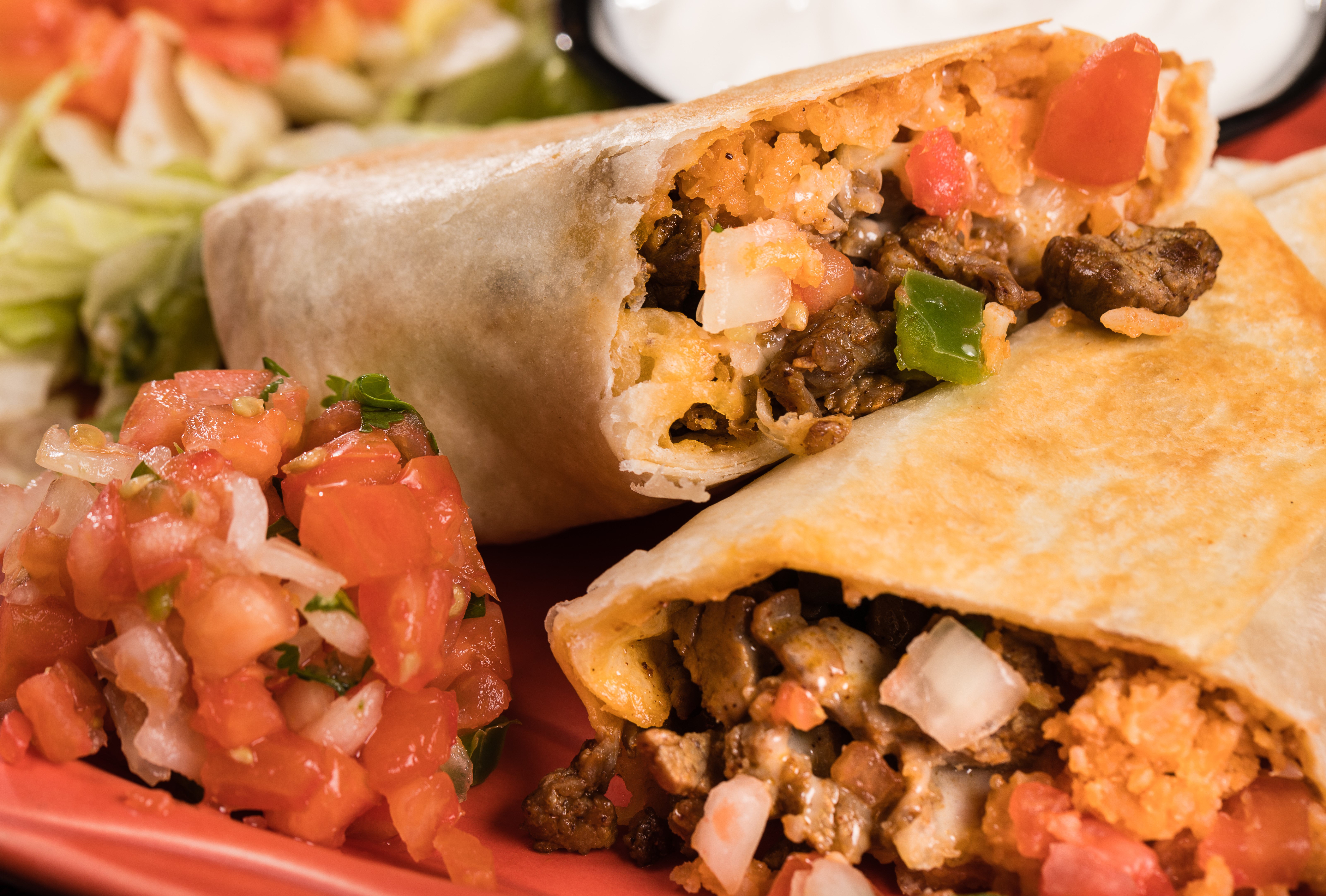 Order Grilled Burrito food online from Rudy's Tacos store, Davenport on bringmethat.com