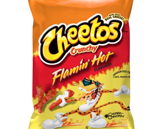 Order Cheetos Flamin' Hot XXVL (3.75 oz) food online from Ampm store, Watsonville on bringmethat.com