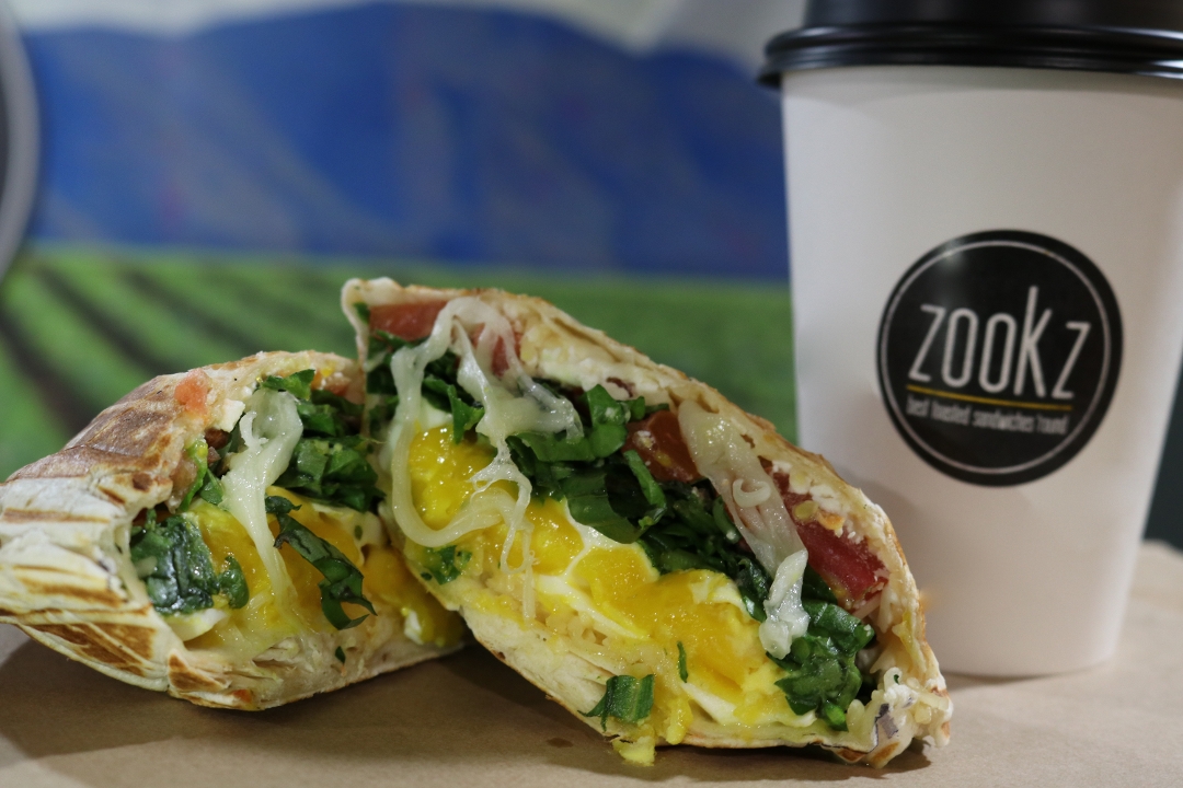 Order No 33 (vegetarian) food online from Zookz-Sandwiches with an Edge store, Phoenix on bringmethat.com