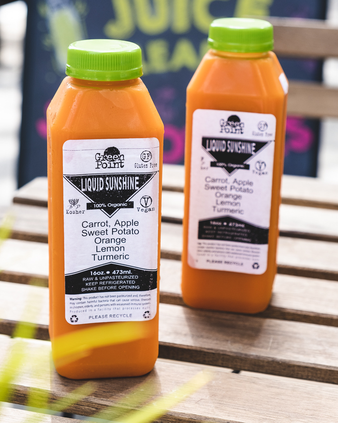 Order Liquid Sunshine food online from Green Point Juicery store, Morristown on bringmethat.com