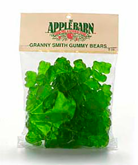 Order Granny Smith Gummy Bears food online from The Apple Barn And Cider Mill store, Sevierville on bringmethat.com