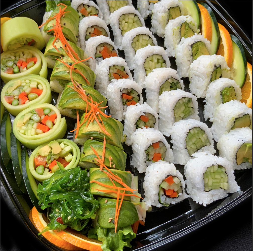 Order Veggie Platter food online from Sushi Damu store, Tustin on bringmethat.com