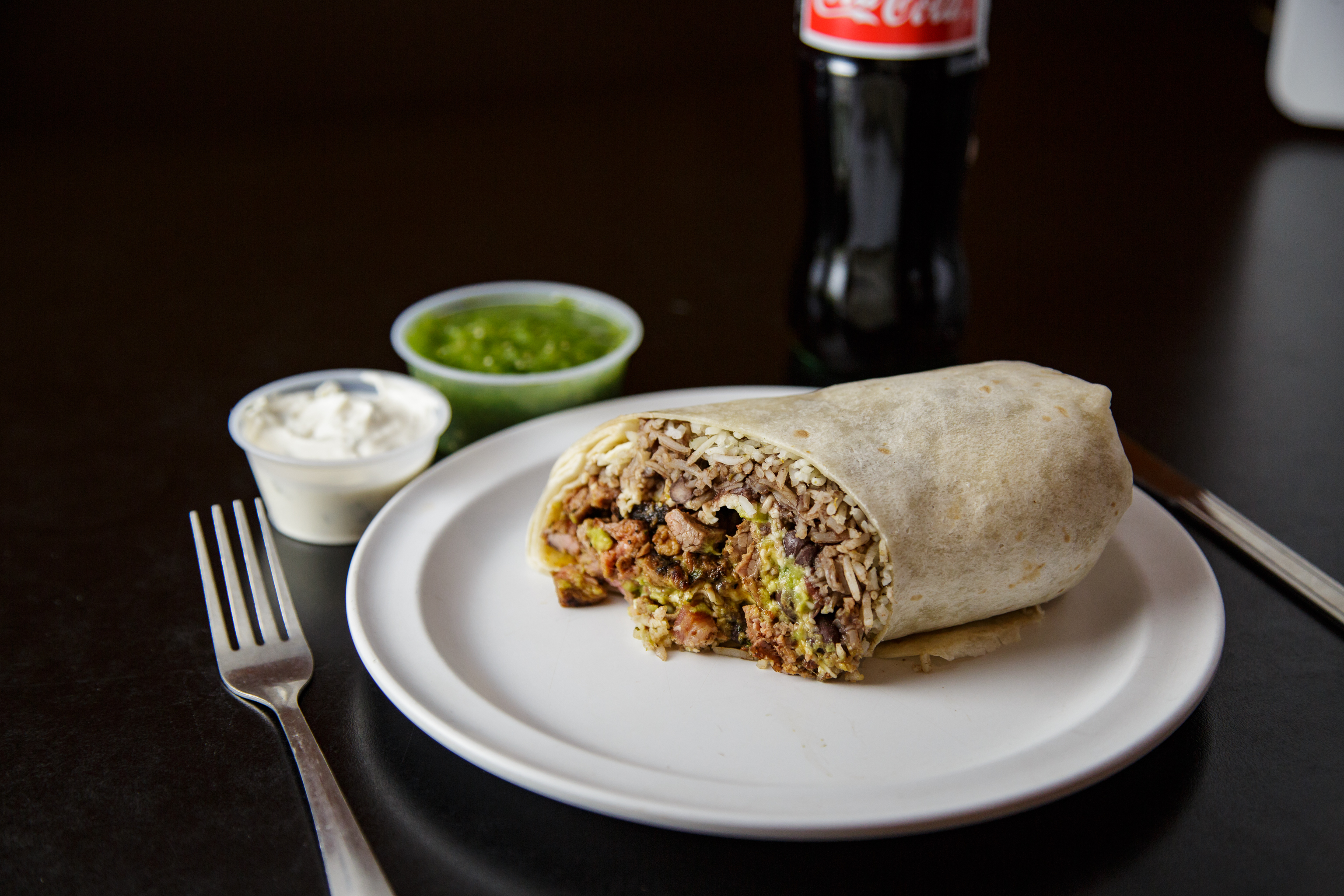 Order The High Roller Burrito food online from Burrito Drive store, Madison on bringmethat.com
