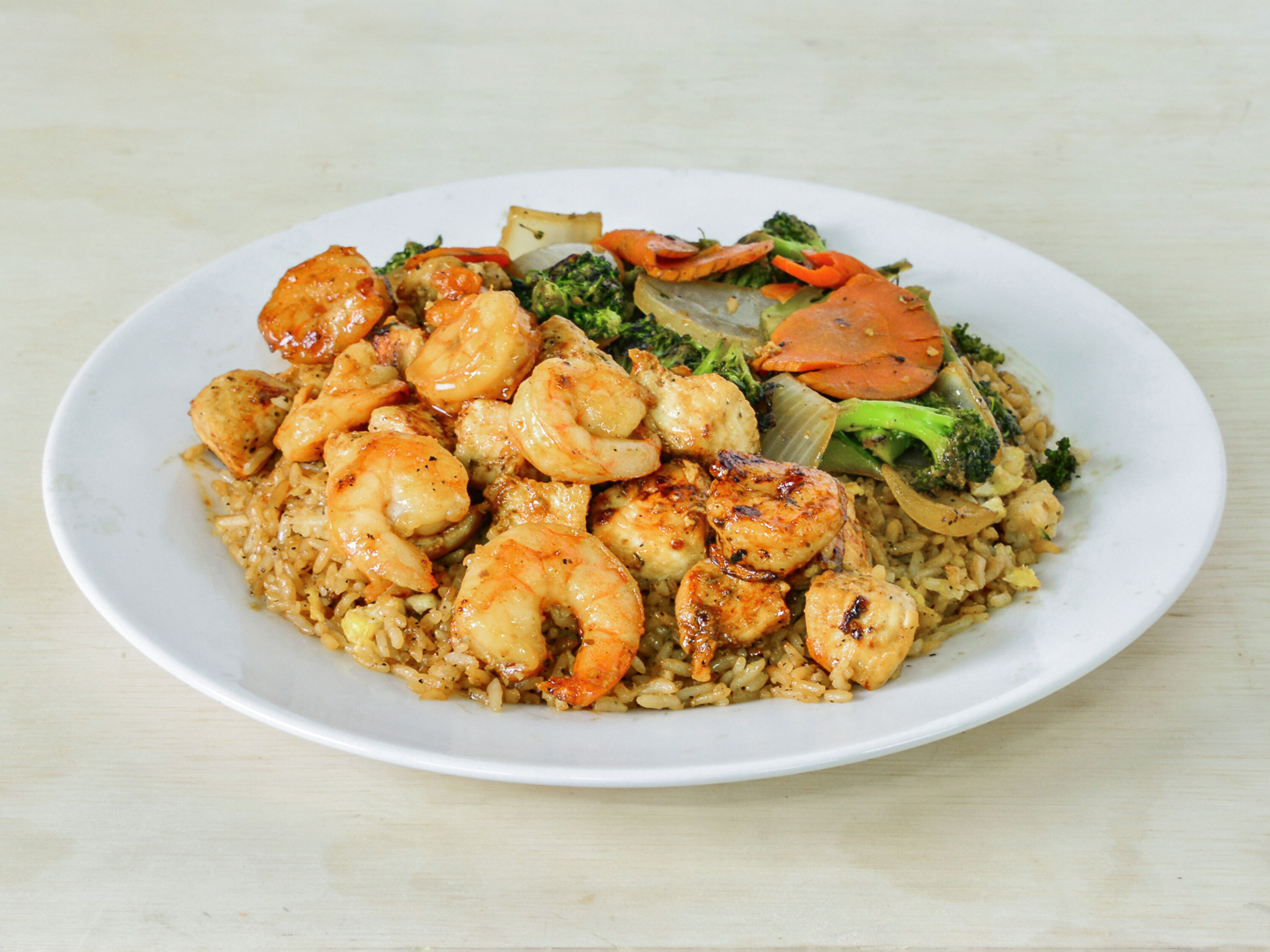 Order Double Entree food online from Hibachi Xpress store, Akron on bringmethat.com
