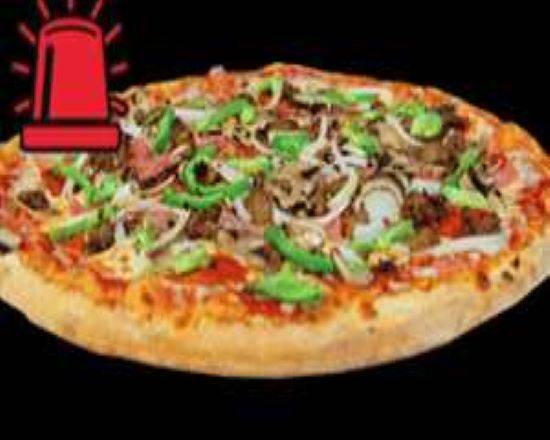 Order Firehouse Favorite Pizza food online from Pizza 911 store, Manchester on bringmethat.com