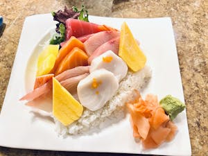 Order Chirashi Dinner food online from Nagoya Japanese Cuisine store, Lawrence on bringmethat.com
