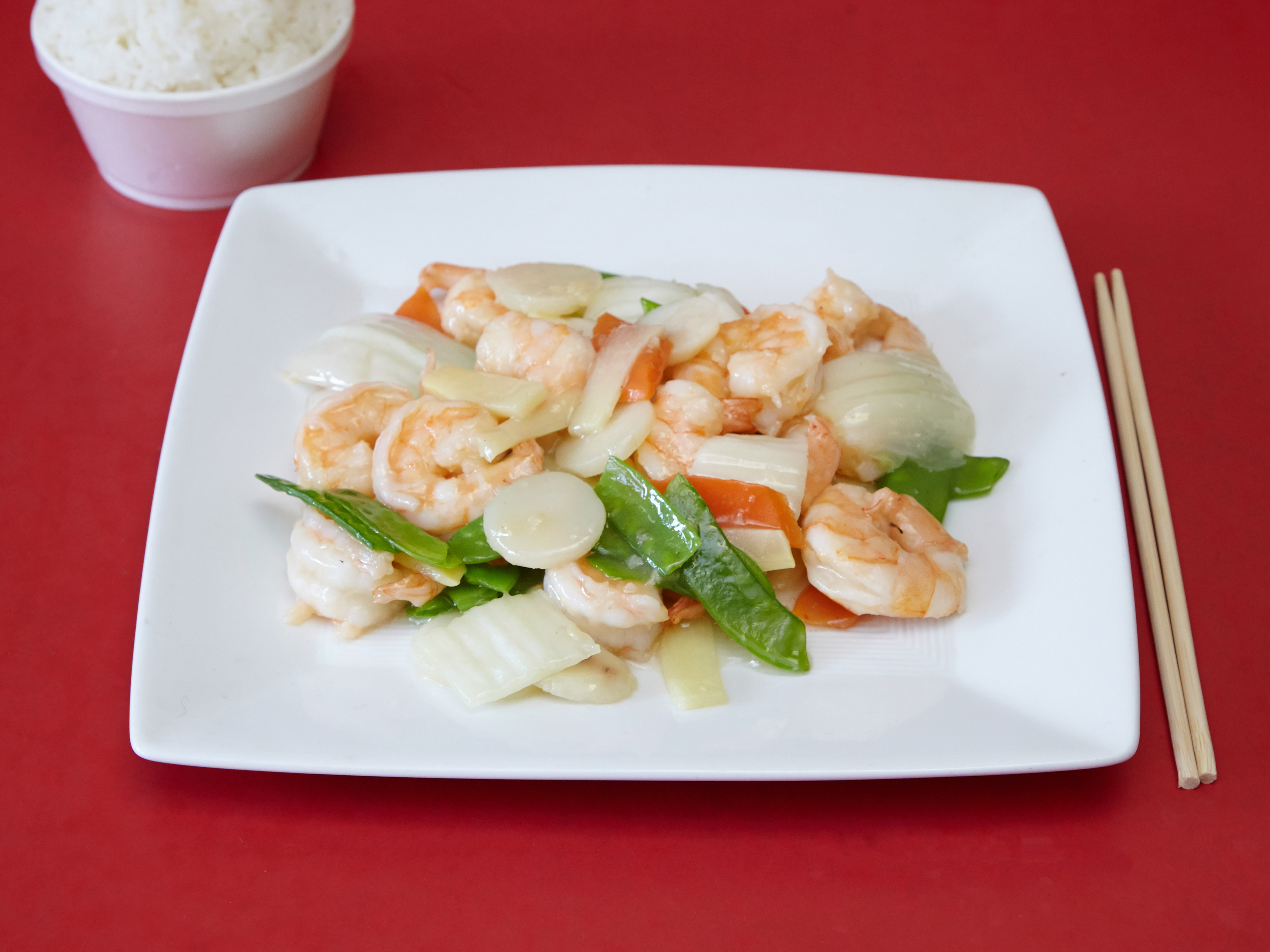 Order Shrimp with Chinese Vegetables food online from Empire express chinese restaurant store, Brooklyn on bringmethat.com