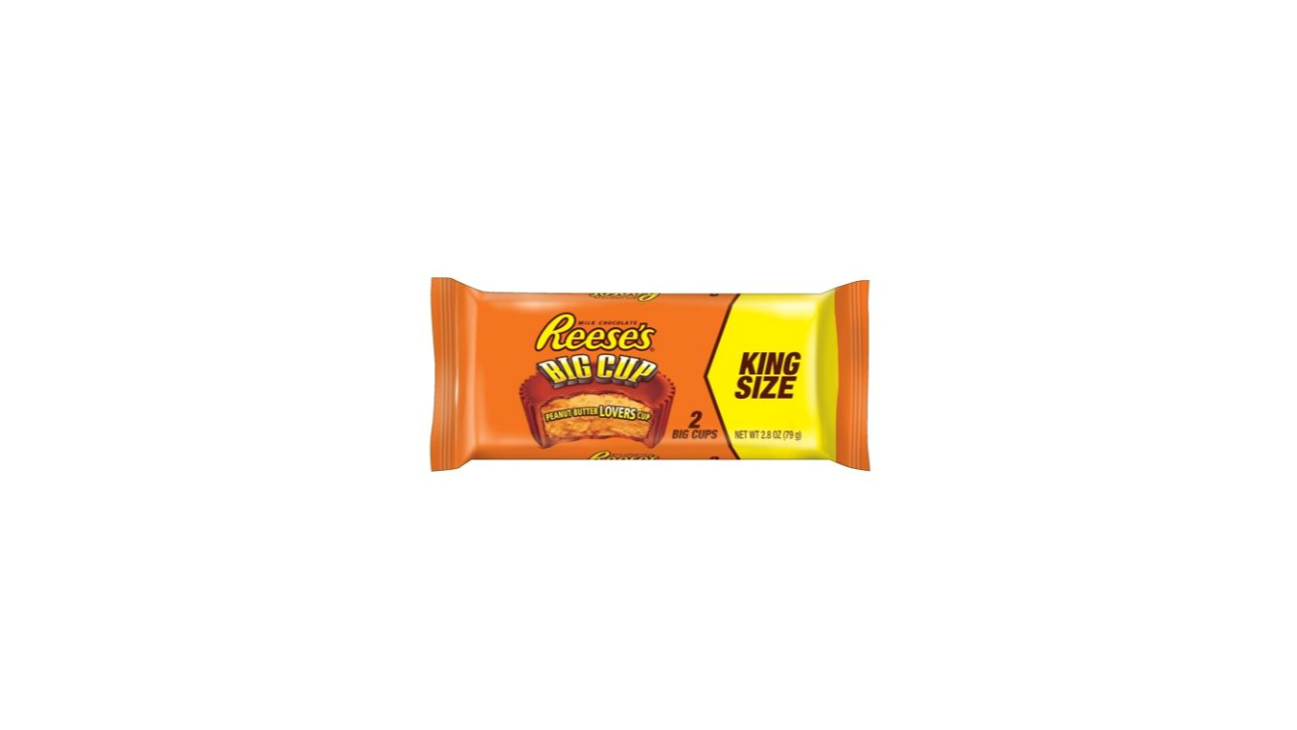 Order Reese's Big Cups King Size 2.8 oz food online from Rebel store, San Jose on bringmethat.com