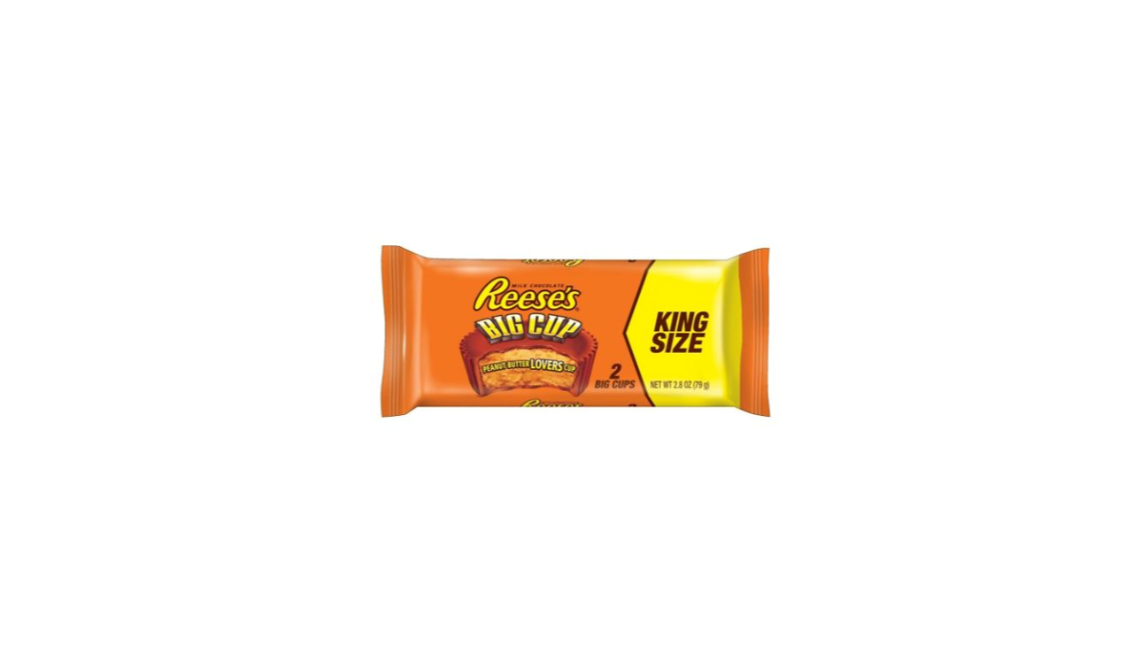 Order Reese's Big Cups King Size 2.8 oz food online from Rebel store, Las Vegas on bringmethat.com