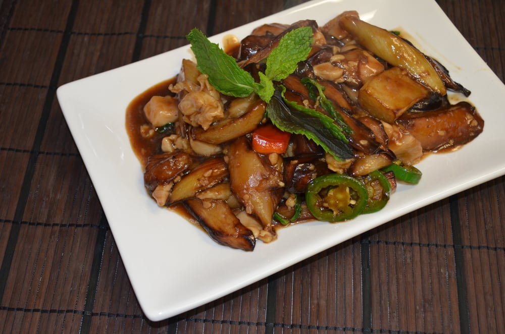Order 163. House Special Eggplant food online from Tsing Tao store, San Francisco on bringmethat.com